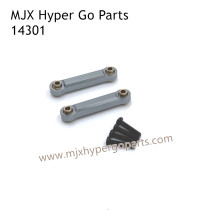 MJX Hyper Go 14301 RC Car Upgrade Parts Metal Connect Rods Gray