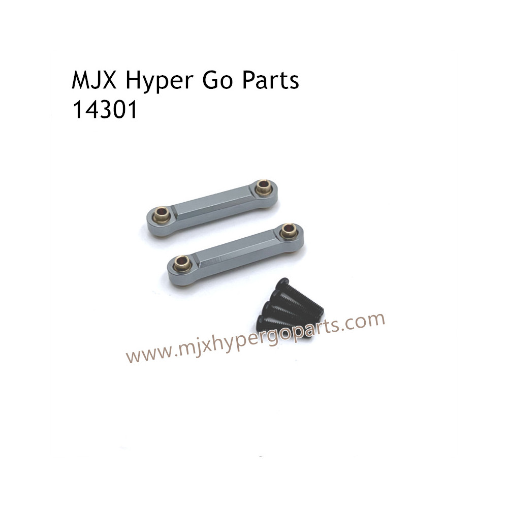 MJX Hyper Go 14301 RC Car Upgrade Parts Metal Connect Rods Gray MJX Hyper Go 14301 RC Car Upgrade Parts Metal Connect Rods Gray