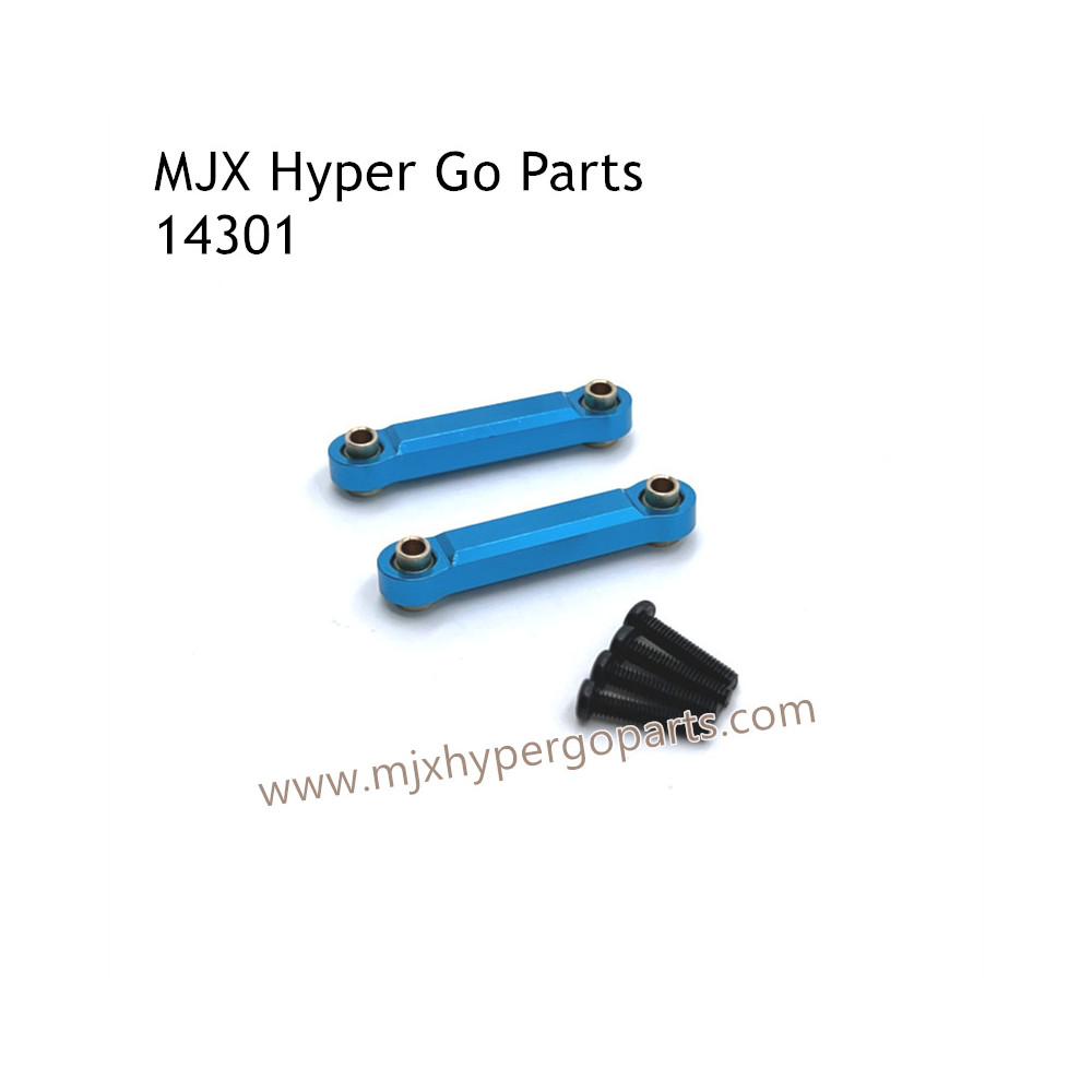 MJX Hyper Go 14301 RC Car Upgrade Parts Metal Connect Rods Blue