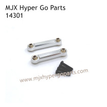 MJX Hyper Go 14301 RC Car Upgrade Parts Metal Connect Rods Silver