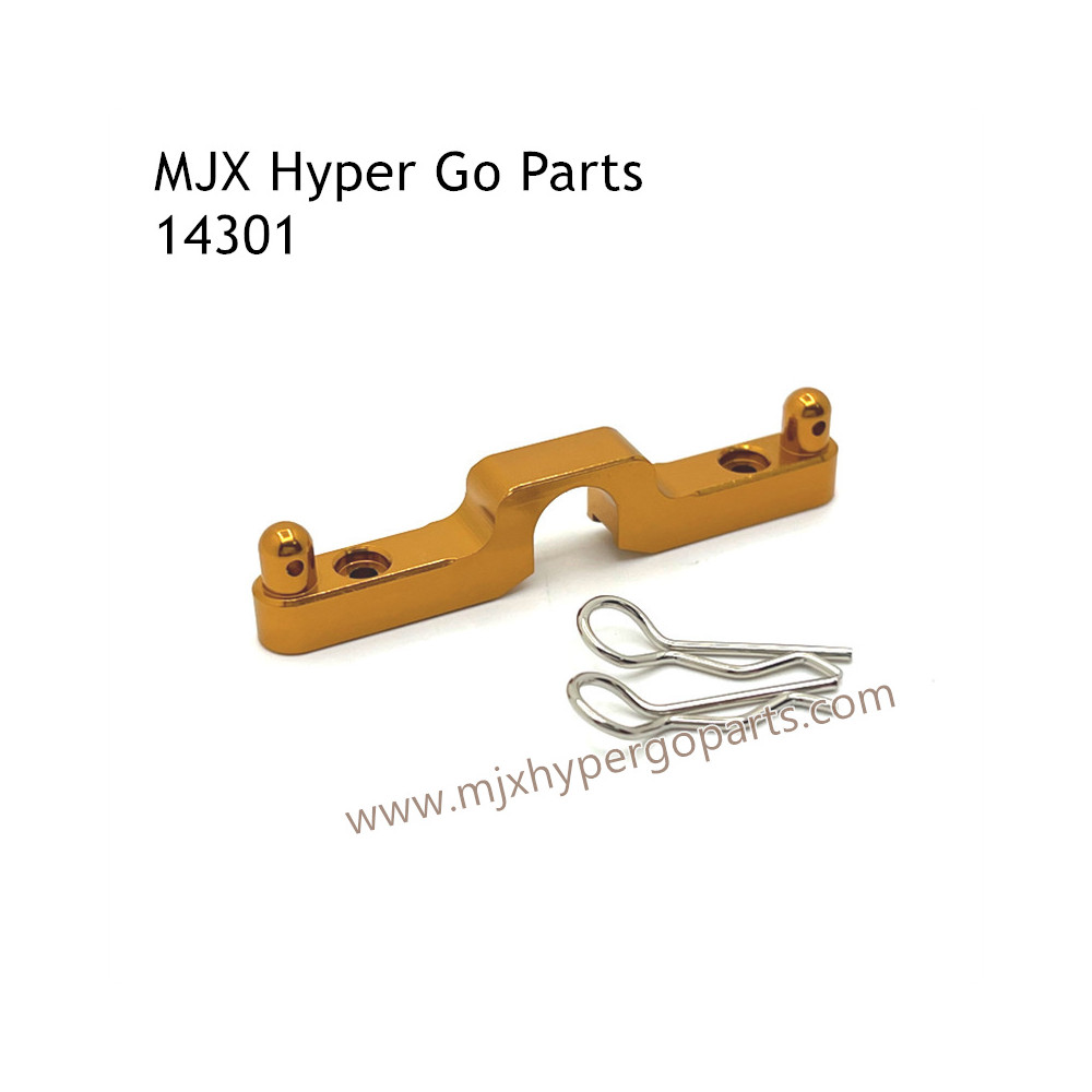 MJX Hyper Go 14301 RC Car Upgrade Parts Metal Rear Car Shell Pillar Gold