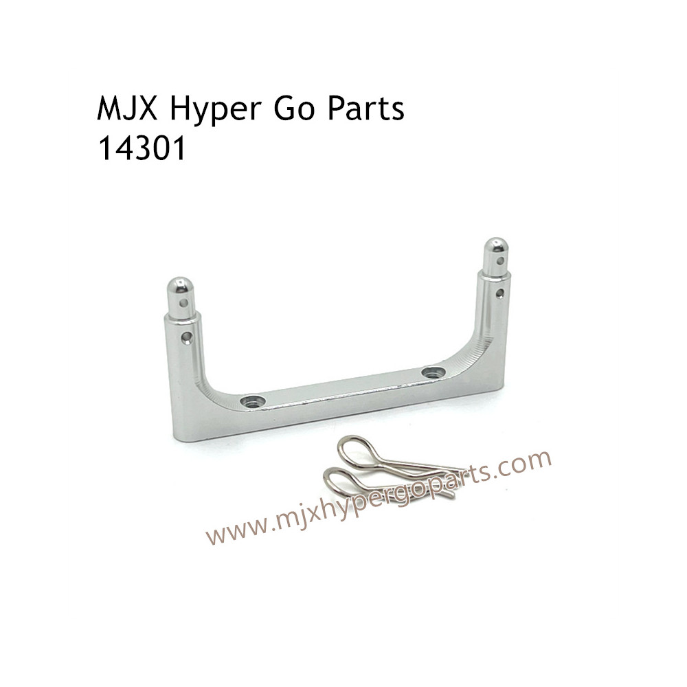 MJX Hyper Go 14301 RC Car Upgrade Parts Front Car Shell Pillar Silver MJX Hyper Go 14301 RC Car Upgrade Parts Front Car Shell Pillar Silver