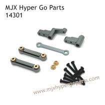 MJX Hyper Go 14301 RC Car Upgrade Parts Connect Rod and Steering Kit Gray