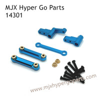 MJX Hyper Go 14301 RC Car Upgrade Parts Connect Rod and Steering Kit Blue