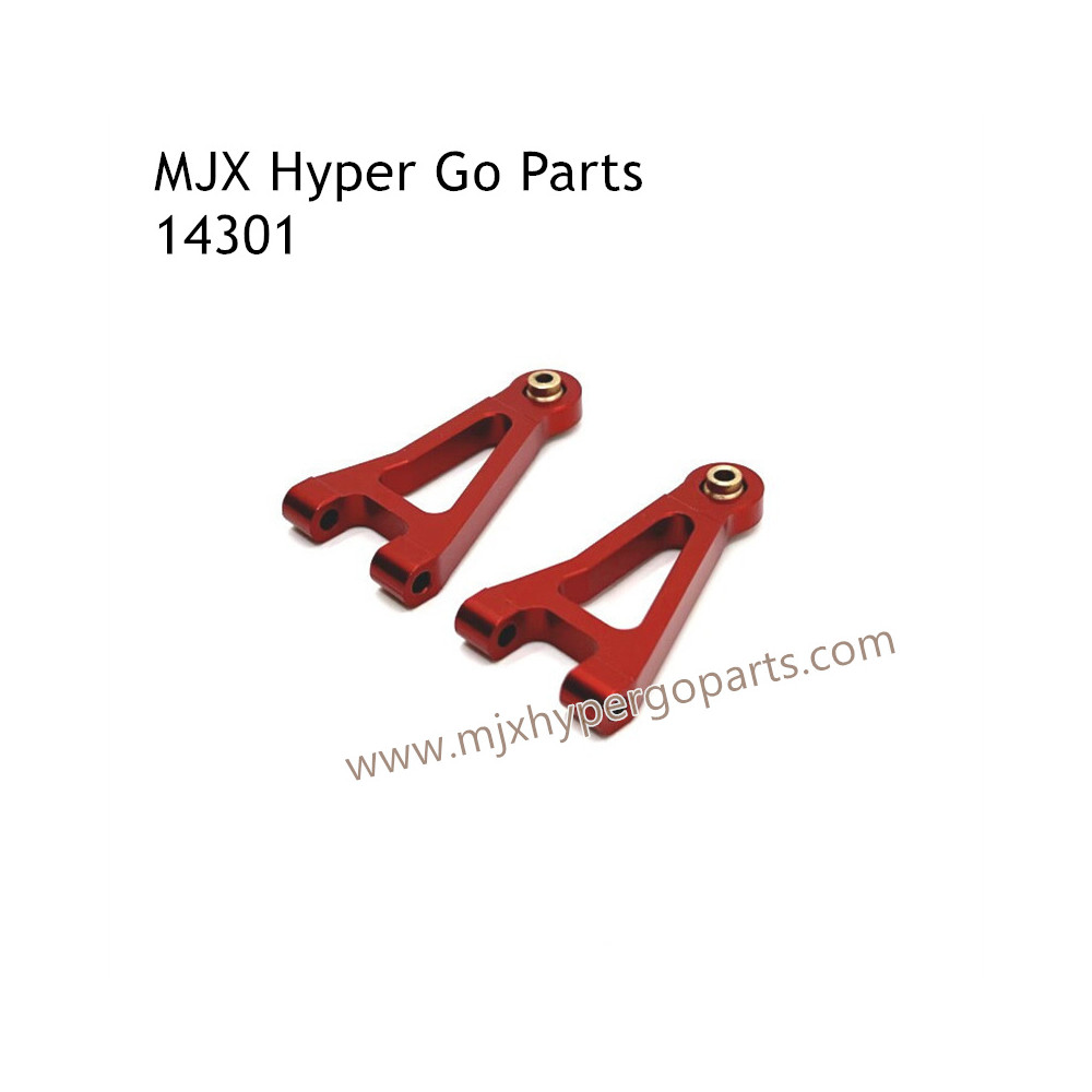 MJX Hyper Go 14301 RC Car Upgrade Parts Front Upper Swing Arm Red