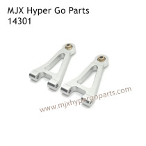 MJX Hyper Go 14301 RC Car Upgrade Parts Front Upper Swing Arm Silver