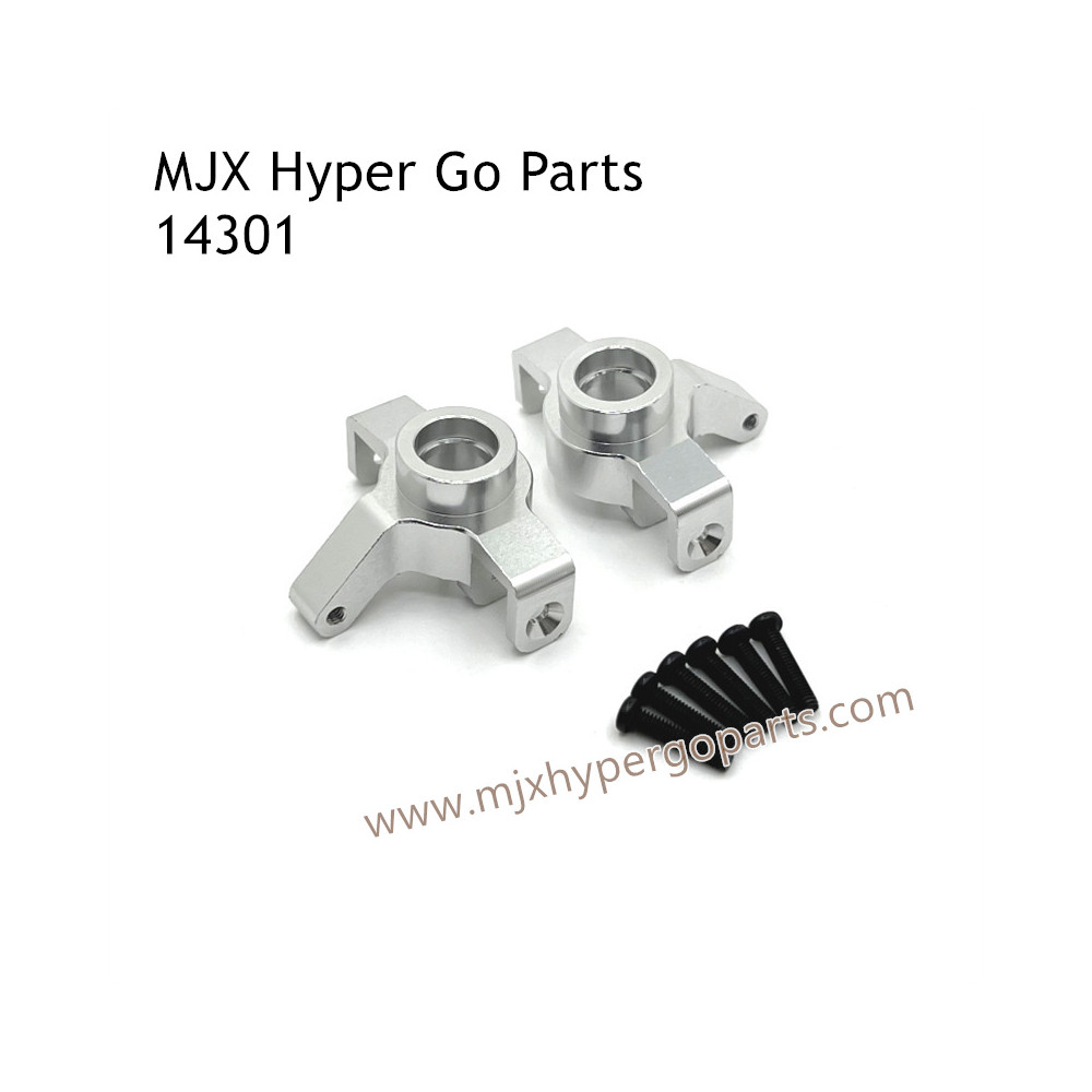MJX Hyper Go 14301 RC Car Upgrade Parts Front Steering Cups Silver MJX Hyper Go 14301 RC Car Upgrade Parts Front Steering Cups Silver