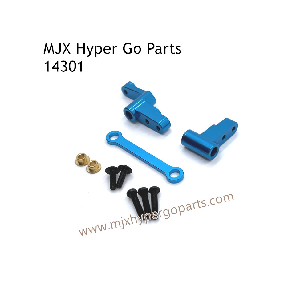 MJX Hyper Go 14301 Upgrade Parts Steering Kit Blue MJX Hyper Go 14301 Upgrade Parts Steering Kit Blue