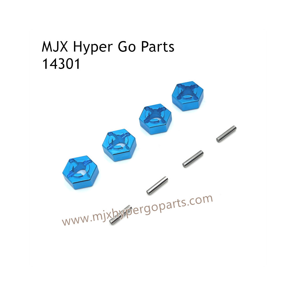 MJX Hyper Go 14301 Upgrade Parts Metal Hex Nuts Blue MJX Hyper Go 14301 Upgrade Parts Metal Hex Nuts Blue
