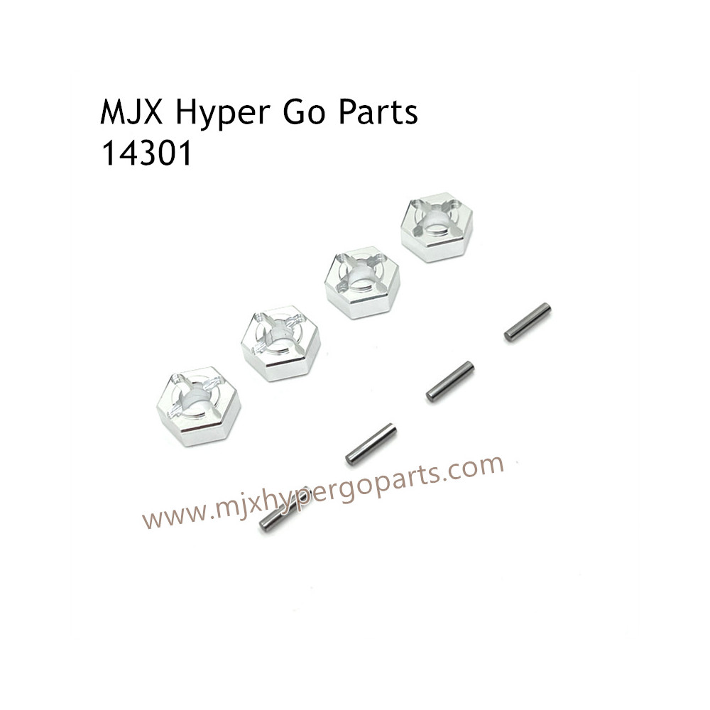 MJX Hyper Go 14301 Upgrade Parts Metal Hex Nuts Silver MJX Hyper Go 14301 Upgrade Parts Metal Hex Nuts Silver