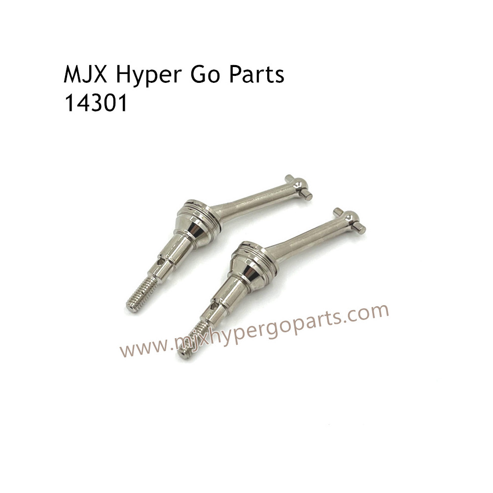 MJX Hyper Go 14301 Upgrade Parts Transmission Shaft CVD Silver MJX Hyper Go 14301 Upgrade Parts Transmission Shaft CVD Silver