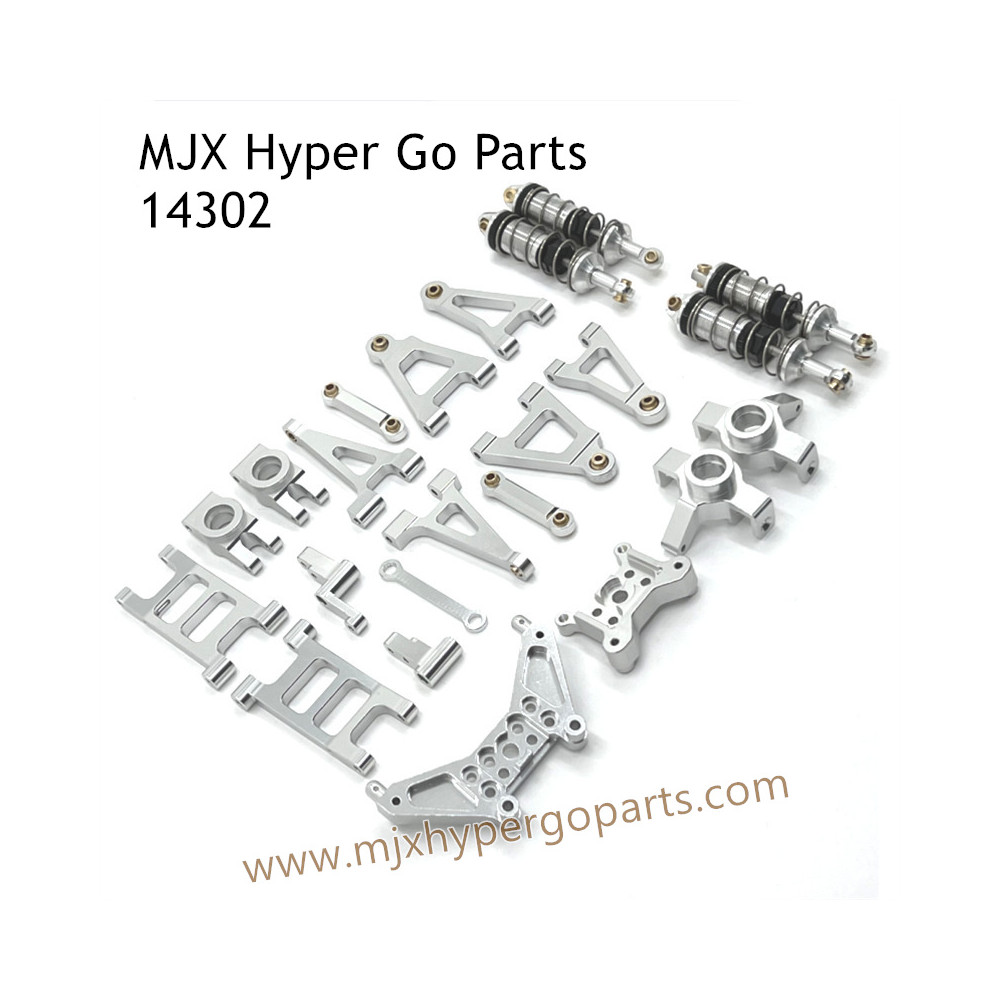 MJX Hyper Go 14302 RC Upgrade Parts Metal Parts Lists Silver MJX Hyper Go 14302 RC Upgrade Parts Metal Parts Lists Silver
