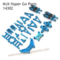 MJX Hyper Go 14302 RC Upgrade Parts Metal Parts Lists Blue