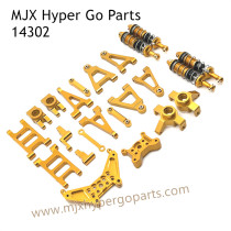 MJX Hyper Go 14302 RC Upgrade Parts Metal Parts Lists Gold