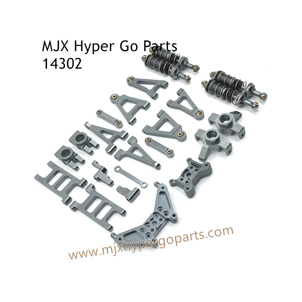 MJX Hyper Go 14302 RC Upgrade Parts Metal Parts Lists Gray MJX Hyper Go 14302 RC Upgrade Parts Metal Parts Lists Gray