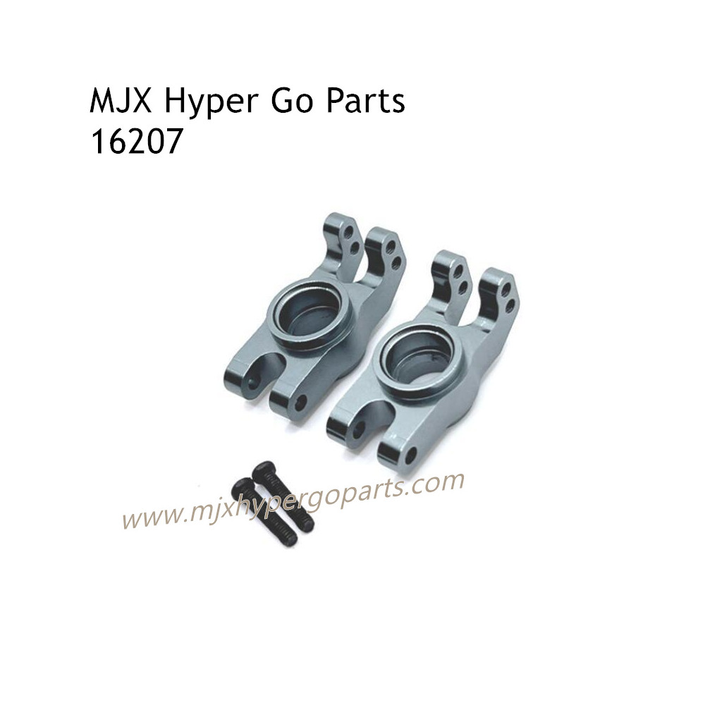 MJX Hyper Go 16207 RC Car Upgrade Parts Rear Wheel Cups Gray MJX Hyper Go 16207 RC Car Upgrade Parts Rear Wheel Cups Gray