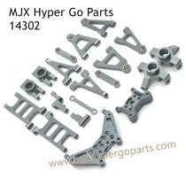MJX Hyper Go 14302 RC Upgrade Parts Metal Kit Gray
