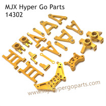 MJX Hyper Go 14302 RC Upgrade Parts Metal Kit Gold