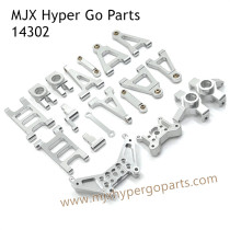 MJX Hyper Go 14302 RC Upgrade Parts Metal Kit Silver