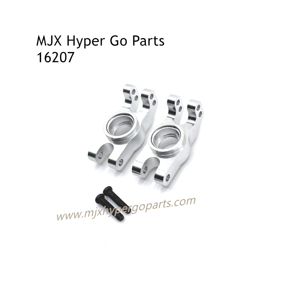 MJX Hyper Go 16207 RC Car Upgrade Parts Rear Wheel Cups Silver MJX Hyper Go 16207 RC Car Upgrade Parts Rear Wheel Cups Silver