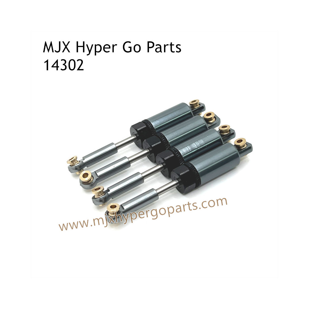 MJX Hyper Go 14302 RC Upgrade Parts Metal Shock Gray MJX Hyper Go 14302 RC Upgrade Parts Metal Shock Gray