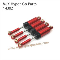 MJX Hyper Go 14302 RC Upgrade Parts Metal Shock Red