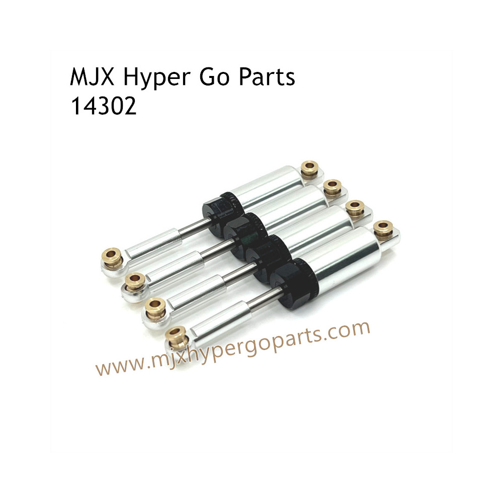 MJX Hyper Go 14302 RC Upgrade Parts Metal Shock Silver MJX Hyper Go 14302 RC Upgrade Parts Metal Shock Silver