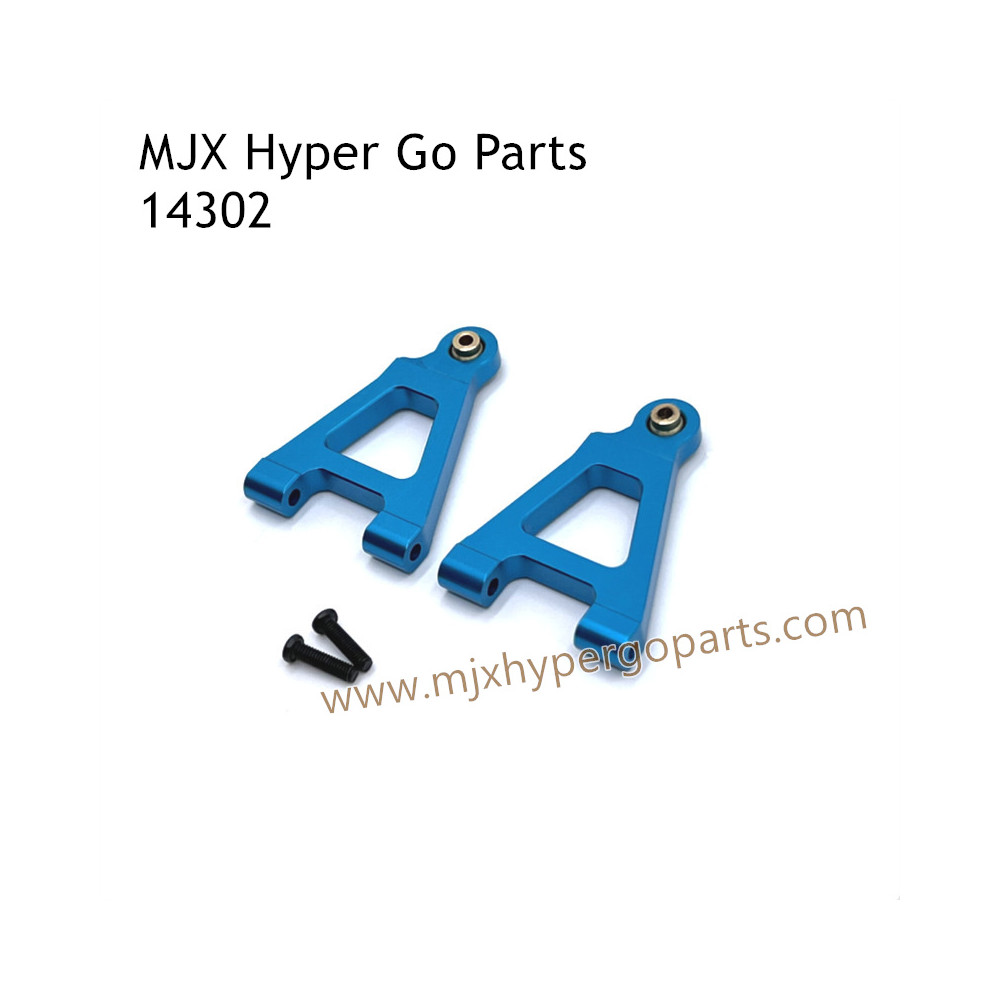 MJX Hyper Go 14302 RC Upgrade Parts Metal Front Lower Swing Arm Blue MJX Hyper Go 14302 RC Upgrade Parts Metal Front Lower Swing Arm Blue