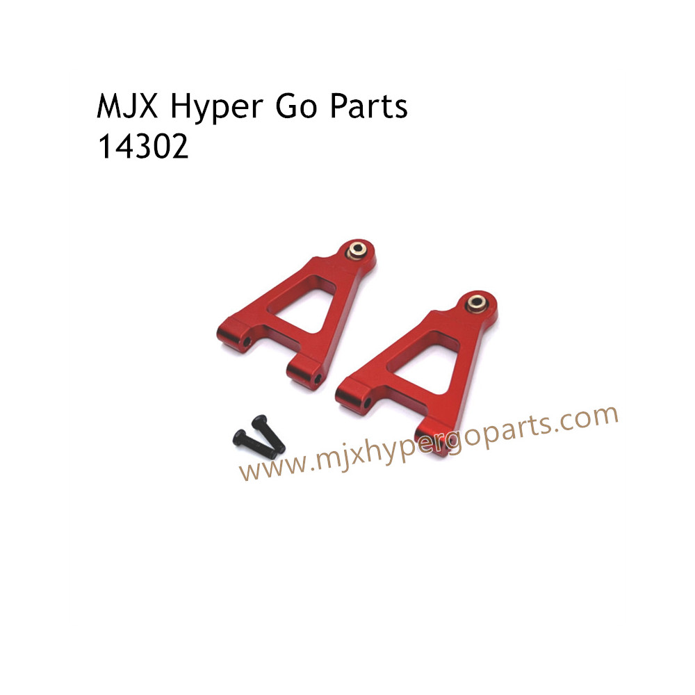MJX Hyper Go 14302 RC Upgrade Parts Metal Front Lower Swing Arm Red MJX Hyper Go 14302 RC Upgrade Parts Metal Front Lower Swing Arm Red