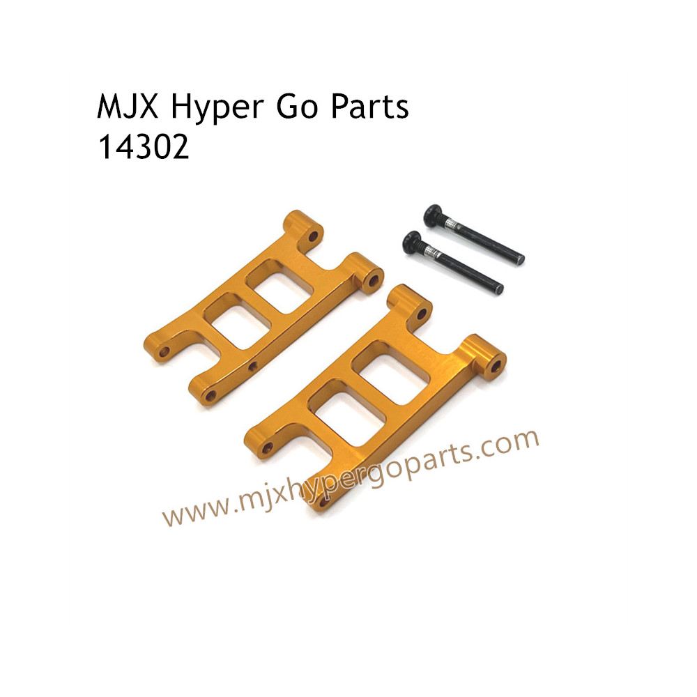 MJX Hyper Go 14302 RC Upgrade Parts Metal Rear Lower Swing Arm Gold MJX Hyper Go 14302 RC Upgrade Parts Metal Rear Lower Swing Arm Gold