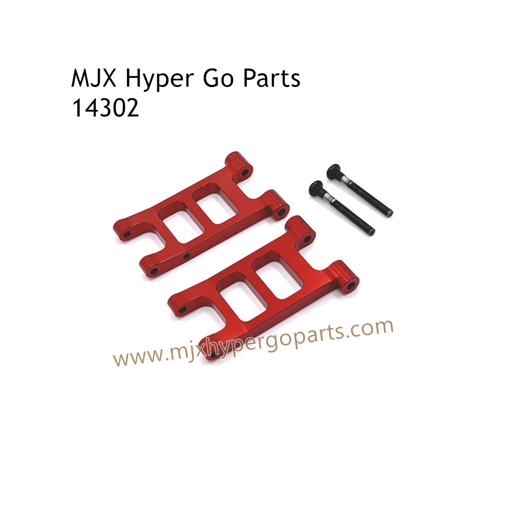 MJX Hyper Go 14302 RC Upgrade Parts Metal Rear Lower Swing Arm Red MJX Hyper Go 14302 RC Upgrade Parts Metal Rear Lower Swing Arm Red