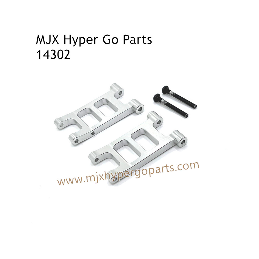 MJX Hyper Go 14302 RC Upgrade Parts Metal Rear Lower Swing Arm Silver MJX Hyper Go 14302 RC Upgrade Parts Metal Rear Lower Swing Arm Silver