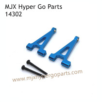 MJX Hyper Go 14302 RC Upgrade Parts Metal Rear Upper Swing Arm Blue