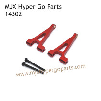 MJX Hyper Go 14302 RC Upgrade Parts Metal Rear Upper Swing Arm Red
