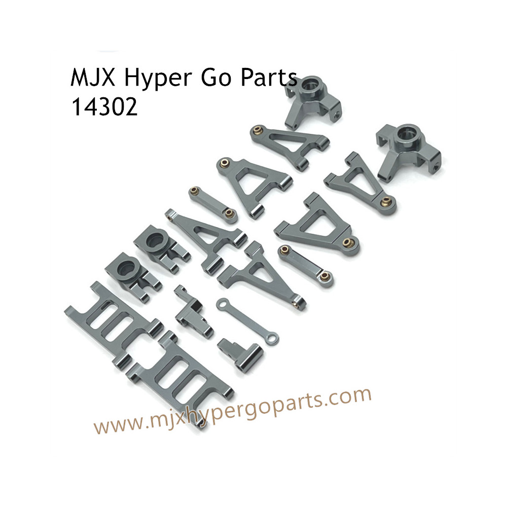 MJX Hyper Go 14302 RC Upgrade Parts Metal Parts List Gray MJX Hyper Go 14302 RC Upgrade Parts Metal Parts List Gray