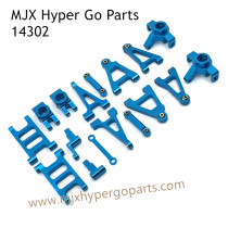 MJX Hyper Go 14302 RC Upgrade Parts Metal Parts List Blue
