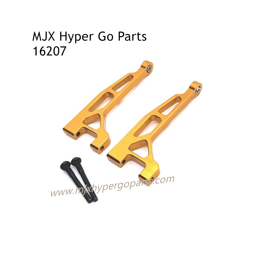 MJX Hyper Go 16207 RC Car Upgrade Parts Rear Upper Swing Arm Gold MJX Hyper Go 16207 RC Car Upgrade Parts Rear Upper Swing Arm Gold