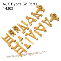MJX Hyper Go 14302 RC Upgrade Parts Metal Parts List Gold