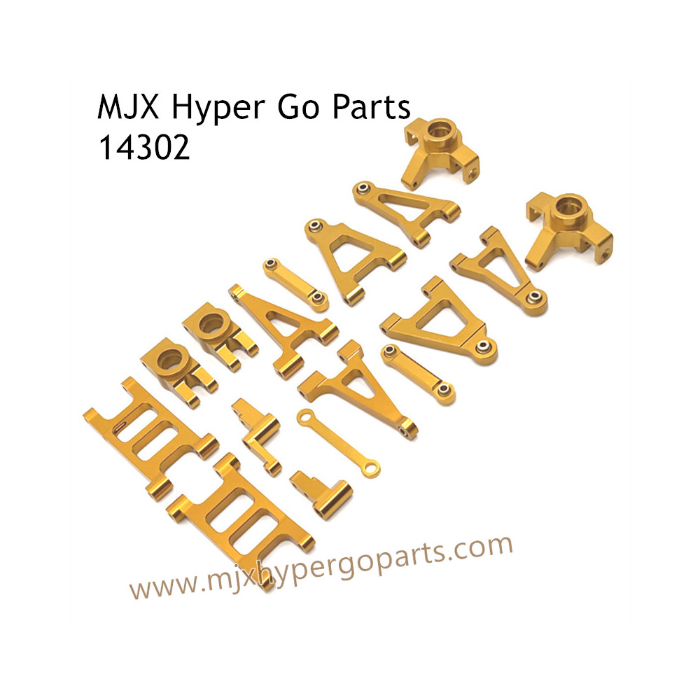 MJX Hyper Go 14302 RC Upgrade Parts Metal Parts List Gold MJX Hyper Go 14302 RC Upgrade Parts Metal Parts List Gold