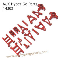 MJX Hyper Go 14302 RC Upgrade Parts Metal Parts List Red
