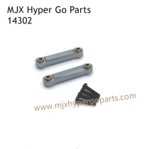 MJX Hyper Go 14302 RC Upgrade Parts Metal Front Connect Rods Gray