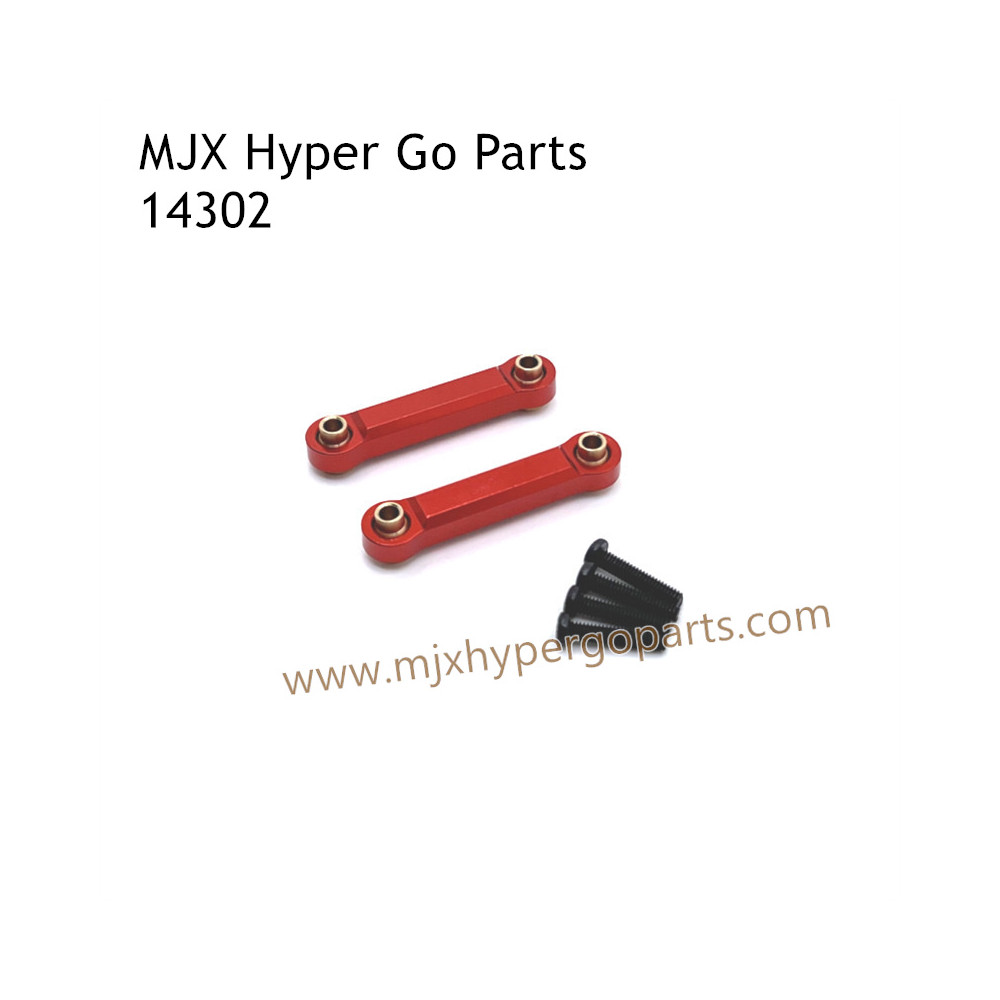 MJX Hyper Go 14302 RC Upgrade Parts Metal Front Connect Rods Red MJX Hyper Go 14302 RC Upgrade Parts Metal Front Connect Rods Red