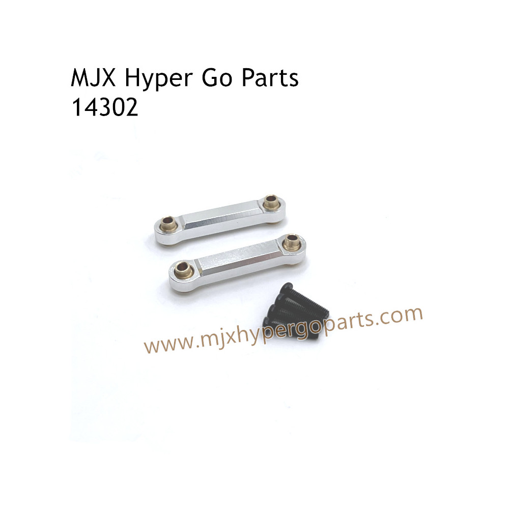 MJX Hyper Go 14302 RC Upgrade Parts Metal Front Connect Rods Silver MJX Hyper Go 14302 RC Upgrade Parts Metal Front Connect Rods Silver