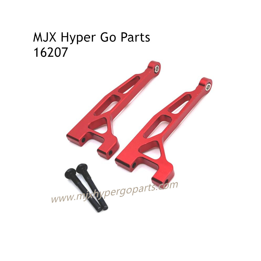 MJX Hyper Go 16207 RC Car Upgrade Parts Rear Upper Swing Arm Red MJX Hyper Go 16207 RC Car Upgrade Parts Rear Upper Swing Arm Red