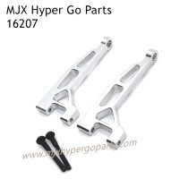 MJX Hyper Go 16207 RC Car Upgrade Parts Rear Upper Swing Arm Silver
