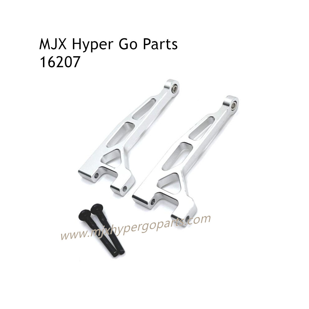 MJX Hyper Go 16207 RC Car Upgrade Parts Rear Upper Swing Arm Silver MJX Hyper Go 16207 RC Car Upgrade Parts Rear Upper Swing Arm Silver
