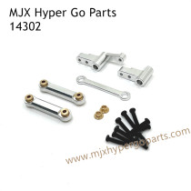 MJX Hyper Go 14302 Upgrade Parts Connect Rod and Steering Kit Silver