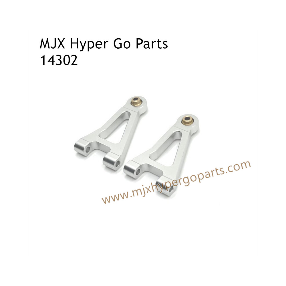 MJX Hyper Go 14302 RC Upgrade Parts Front Upper Swing Arm Silver MJX Hyper Go 14302 RC Upgrade Parts Front Upper Swing Arm Silver