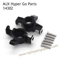 MJX Hyper Go 14302 Drift Racing Car Upgrade Parts Front Steering Cups Black