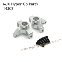 MJX Hyper Go 14302 Drift Racing Car Upgrade Parts Front Steering Cups Silver